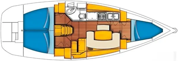 Monohull iç plan